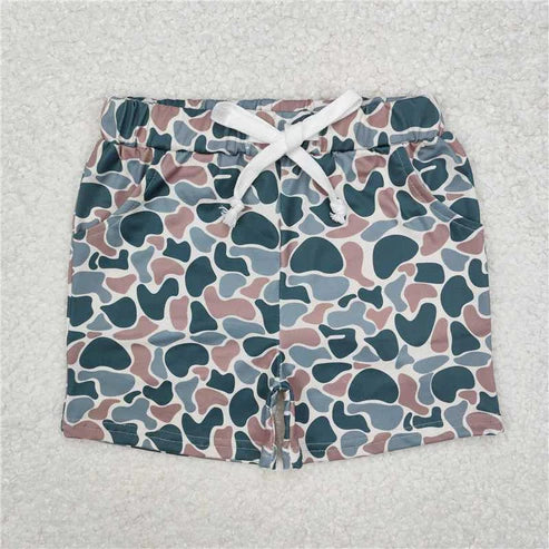 4.2  8 Colors Sibling Baby Boys Camouflage Summer Bottom Shorts