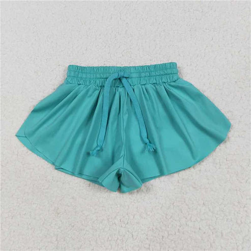 6.26 Sibling (6-10) Baby Girls 10 Colors Skort Yoga Shorts Bottoms