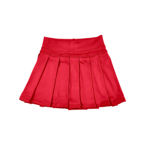 7.12  GLK0125 Baby Girls Red Yoga Skorts Bottom Preorder
