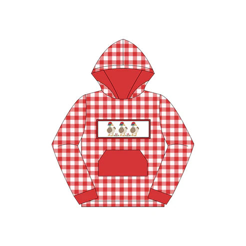 7.11 BT1286 Baby Boys Long Sleeves Ducks Pocket Hoodies Top Preorder