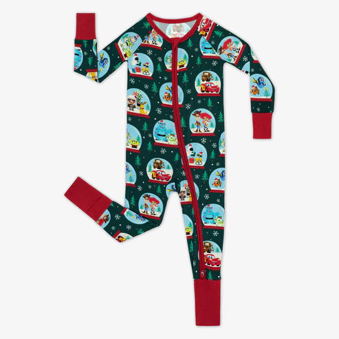 7.18 LR2051 Baby Infant Boys Toy Christmas Long Sleeve Zip Rompers preorder