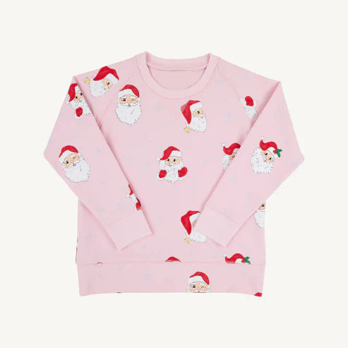 7.11 GT1111 Baby Girls Pink Long Sleeves Santa Snowflake Shirts Top Preorder