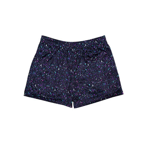 7.12 SS0631 Baby Girls Black Flowers Summer Shorts Bottom Preorder