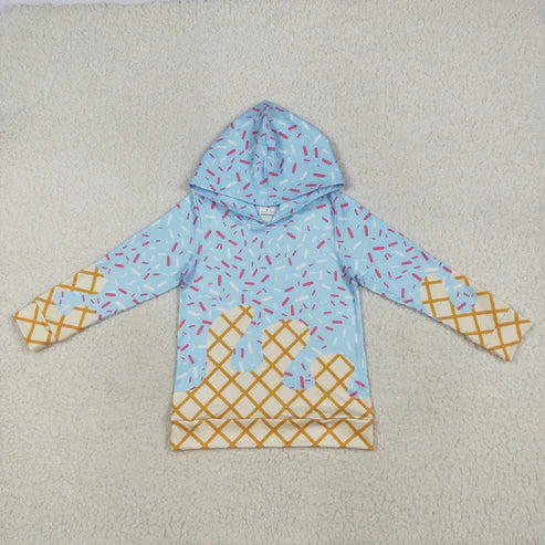 7.24 BT1270 Baby Boys Blue Team Long Sleeves Hoodies Top