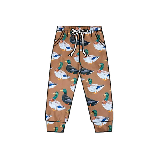 7.23 P0701 Baby Girls Mallard Ducks Hunting Jogger Bottom Pants Preorder