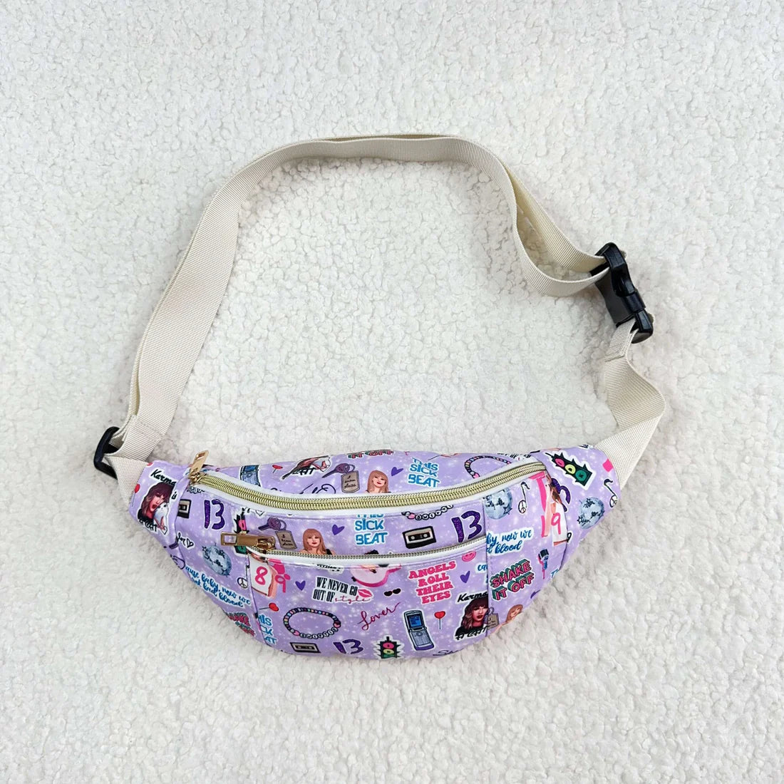 BA0253 1989 Country music singer Purple Fanny pack