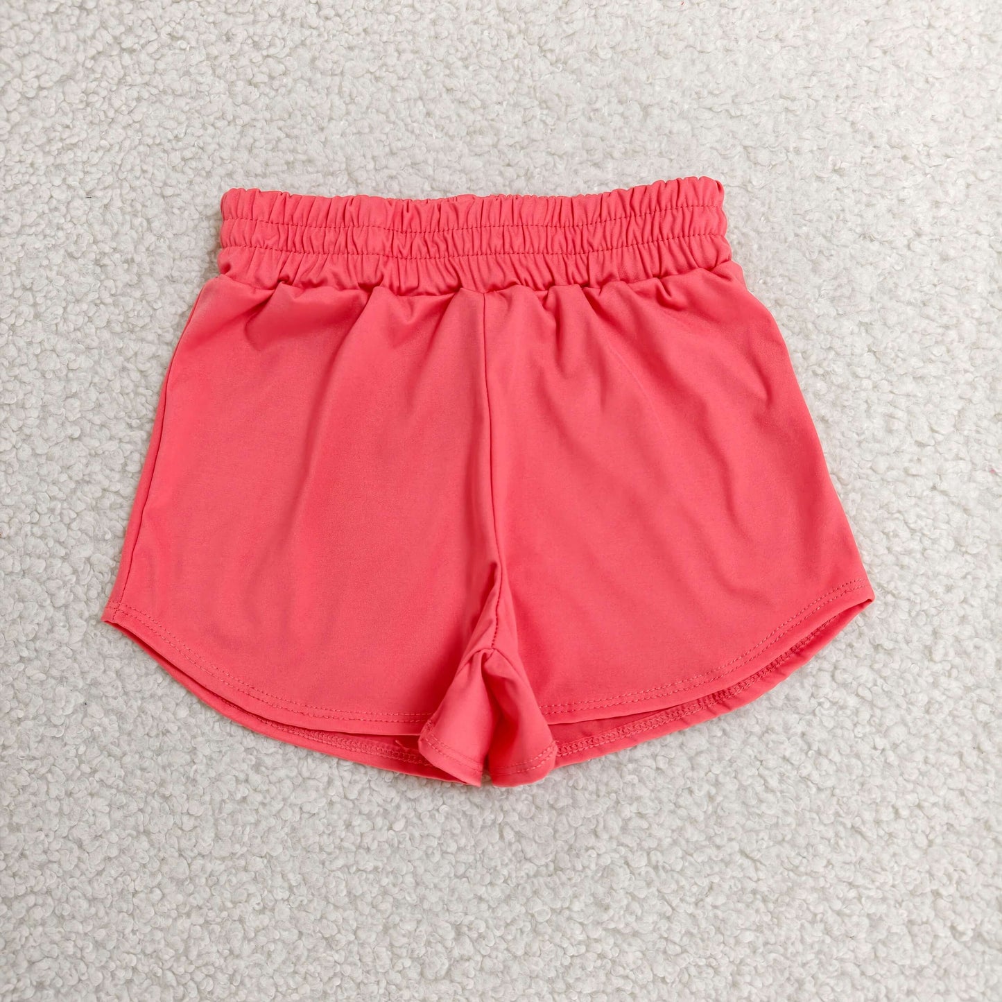 SS0908 Kids Baby Girls Watermelon Red Yoga Active Sport Shorts Bottom