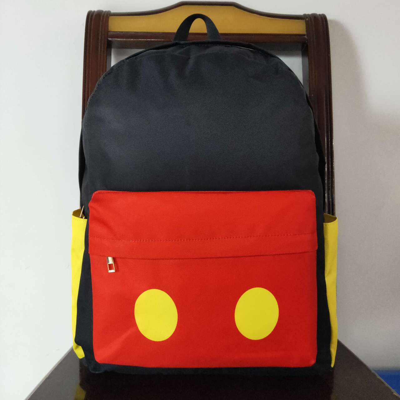 BA0184 Cartoon boy red and black backpack