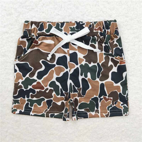4.2  8 Colors Sibling Baby Boys Camouflage Summer Bottom Shorts