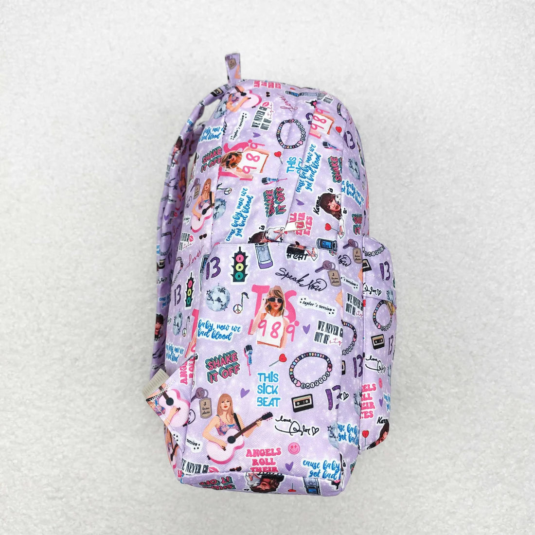 BA0238 1989 country music singer Purple Backpack