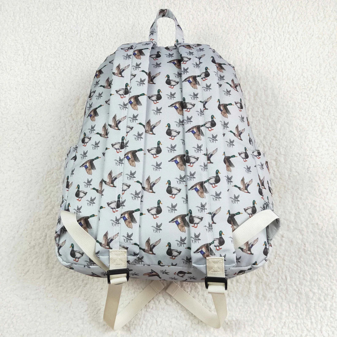 BA0197 Duck gray brown backpack