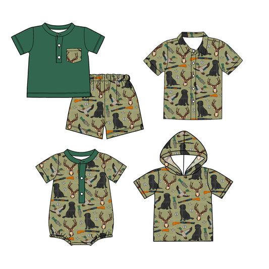 26.1.19 Custom MOQ:3 or 5 pcs each design milk silk Sibling baby boy clothes duck short sleeve shorts sets and tops 2 and romper