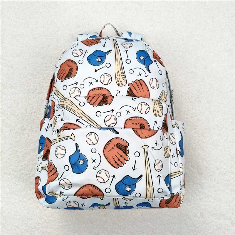 BA0075 Baby Kids Backpack Children Baseball Western Back to School Bags