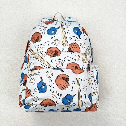 BA0075 Baby Kids Backpack Children Baseball Western Back to School Bags