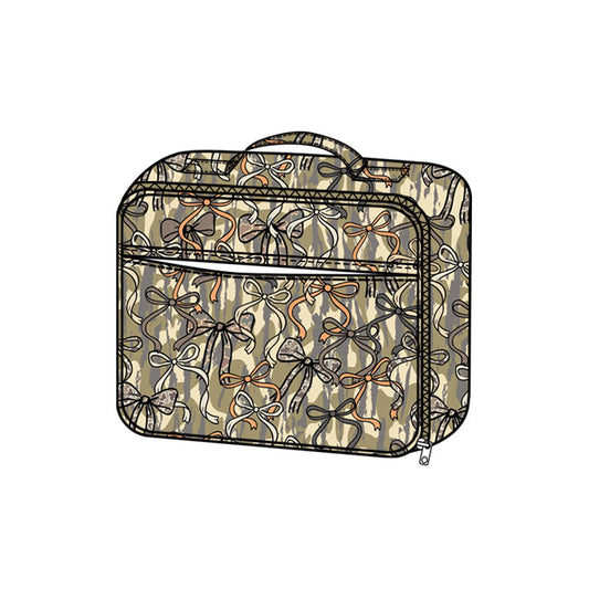 Pre-order no moq BA0393 baby bag camouflage print baby lunch box bag-26.1.10