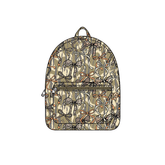 Pre-order no moq BA0394 toddler backpack camouflage print baby gift preschool bag-26.1.10