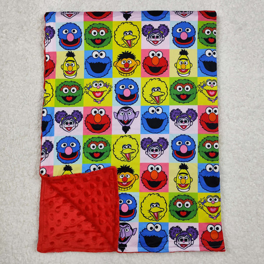 3.10 BL0196 Baby Toddler Girls Cartoon Minky Blanket