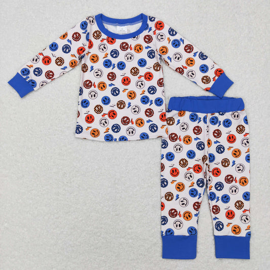 12.8 BLP0371 RTS baby boy clothes smile boy winter outfit winter pajamas set-promotion