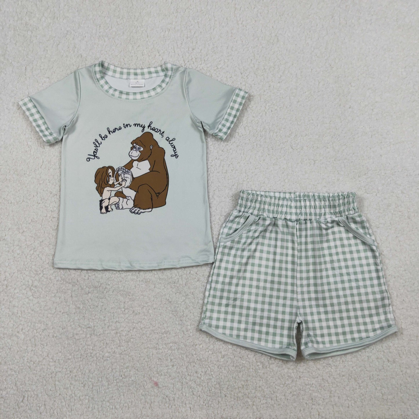 Sibling Baby Boys girls clothes shorts Sleeve short sleeve Shorts Clothes Sets and romper