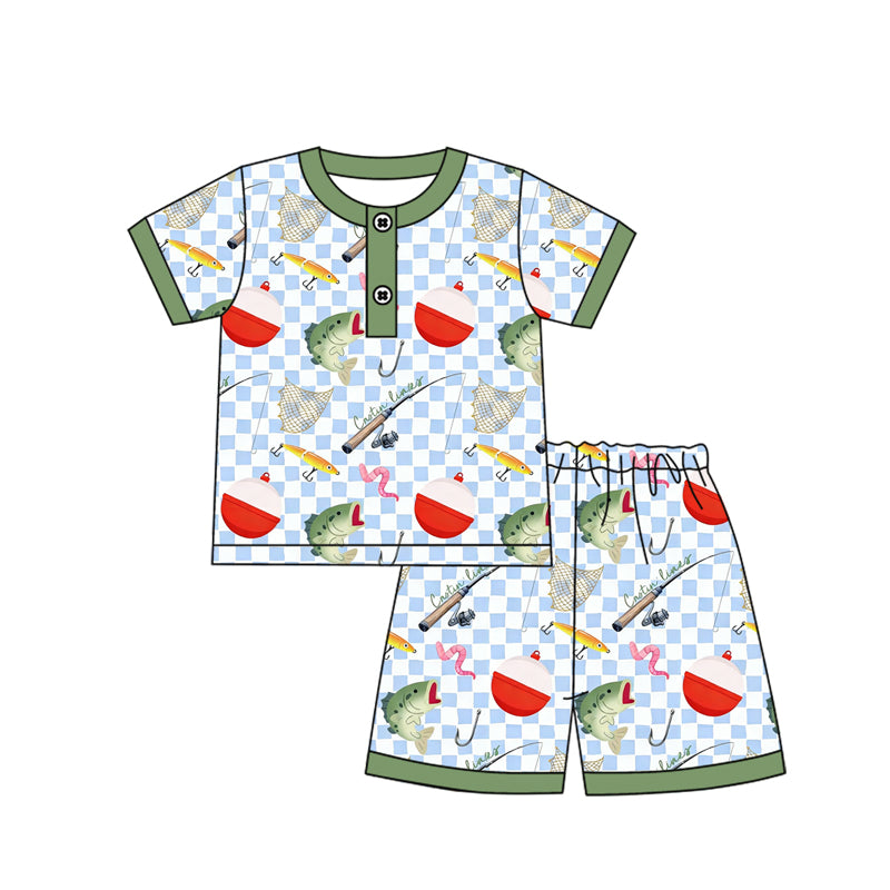 Pre-order no moq BSSO1815 pre-order baby boy clothes short sleeve summer outfit-25.12.29