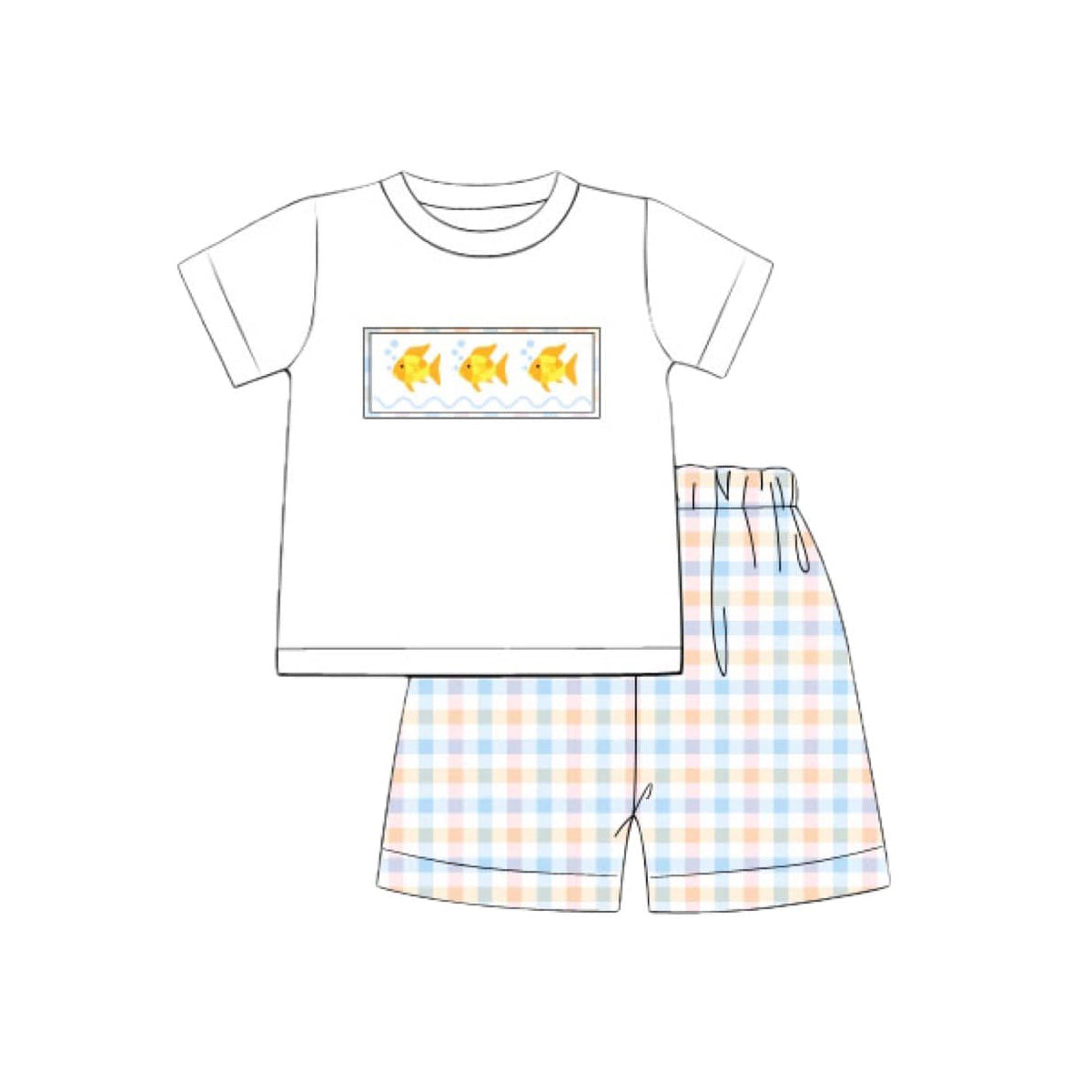 Pre-order no moq BSSO1875 pre-order baby boy clothes summer short sleeve shorts sets-26.1.13