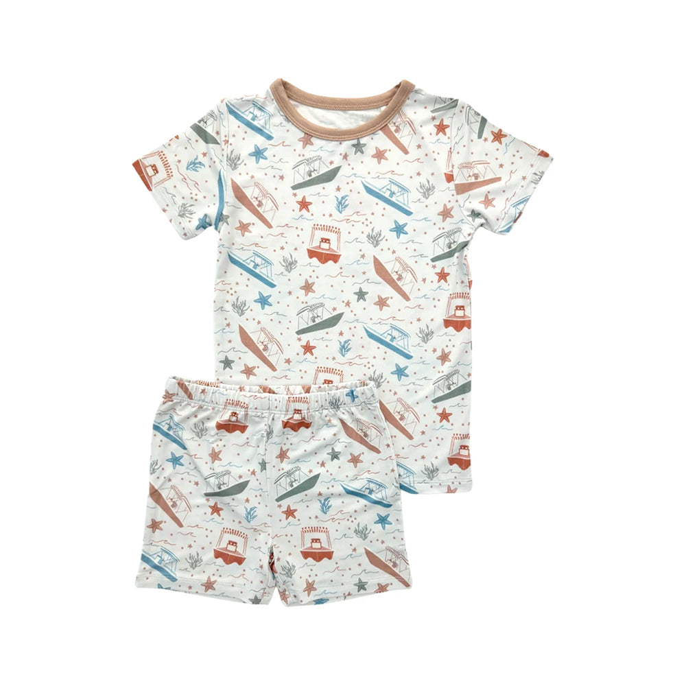 Pre-order no moq BSSO1904 pre-order baby boy clothes short sleeve shorts summer outfit-26.1.19