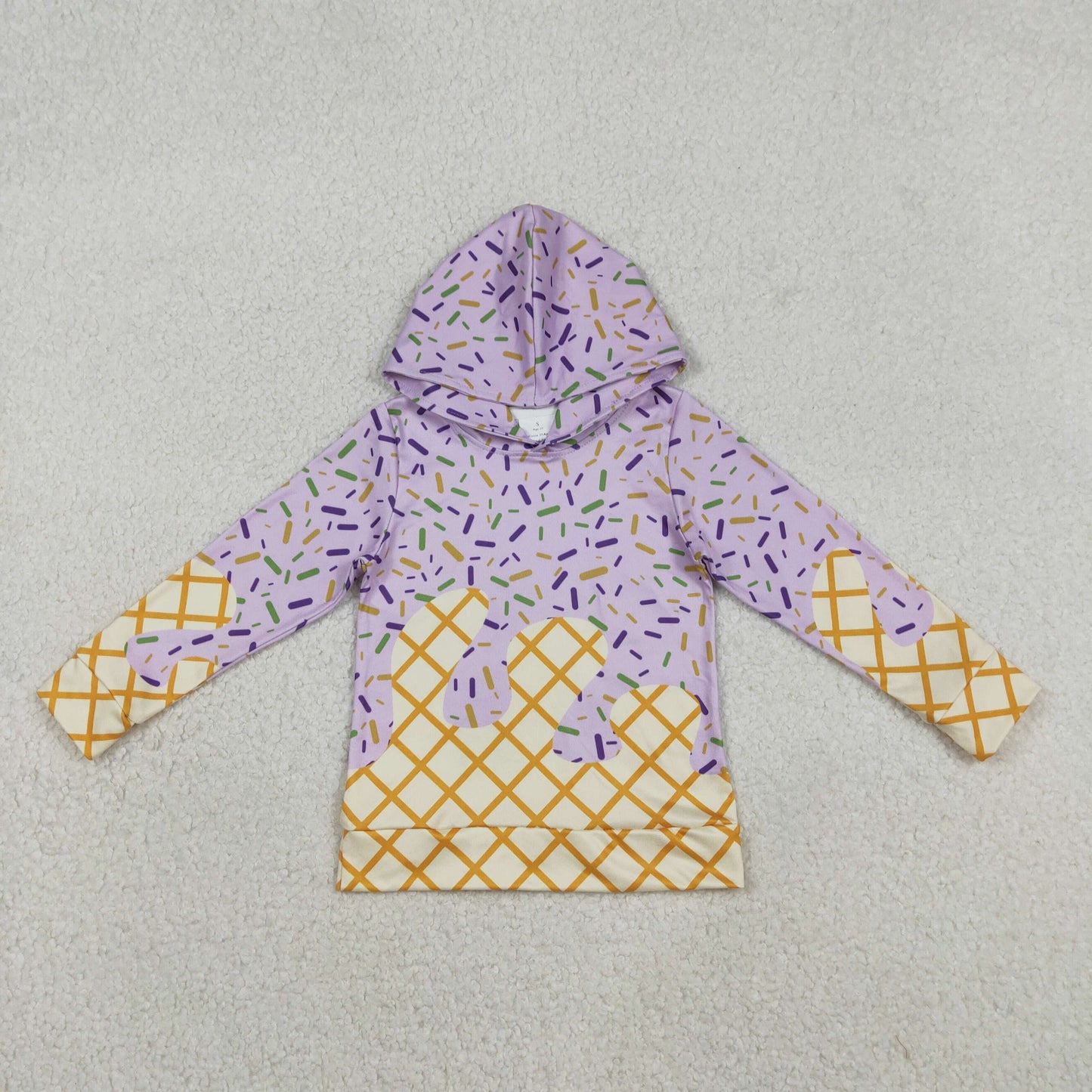 Sibling baby girl clothes ice cream long sleeve s skirts sets and tops and skirts