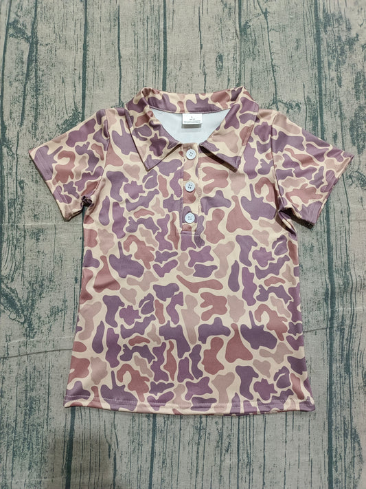 Pre-order no moq BT1701 pre-order baby boy clothes summer camouflage short sleeve top-26.1.20