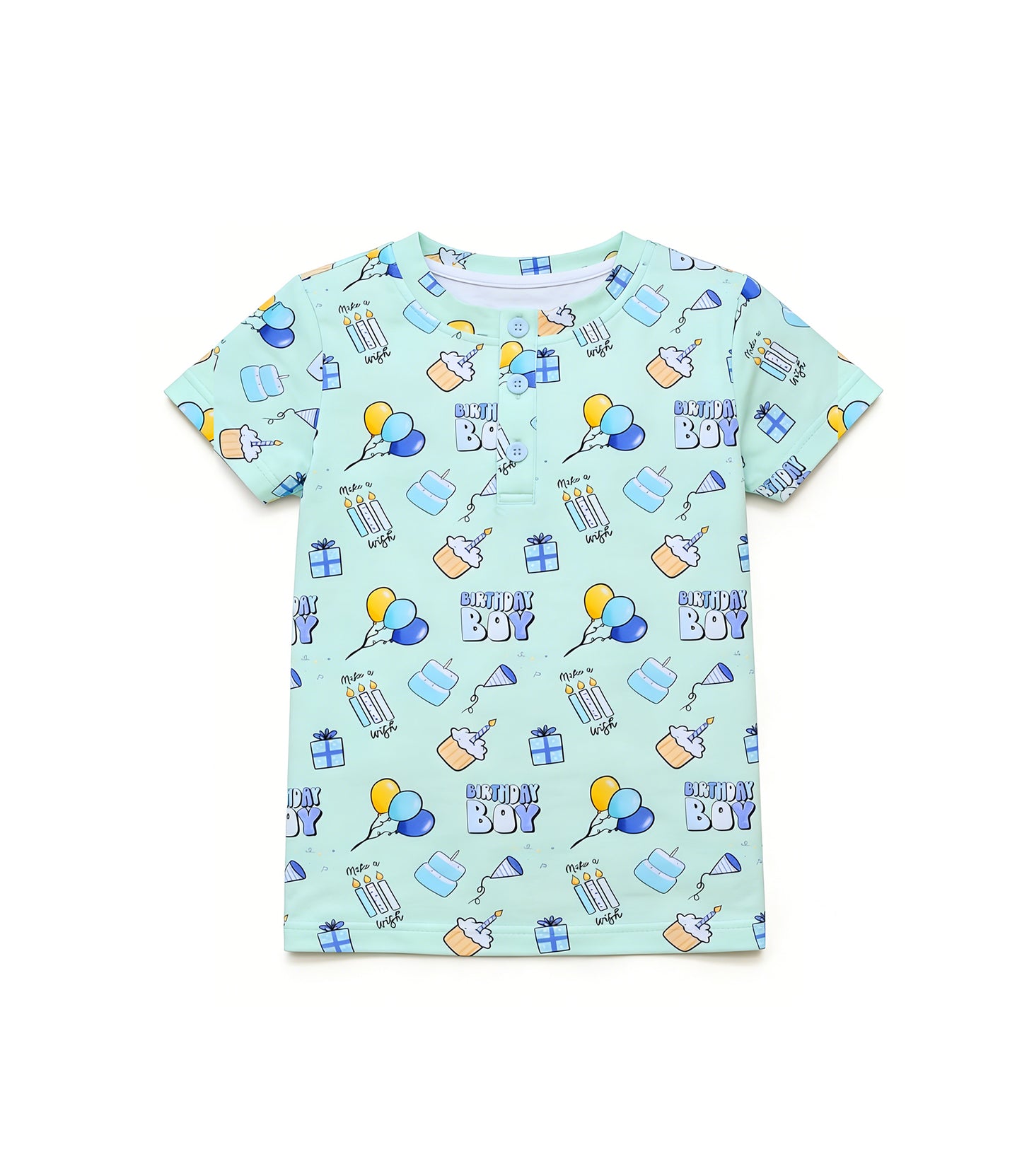 Pre-order no moq BT1704 pre-order baby boy clothes summer BIRTHDAY short sleeve top-26.1.14