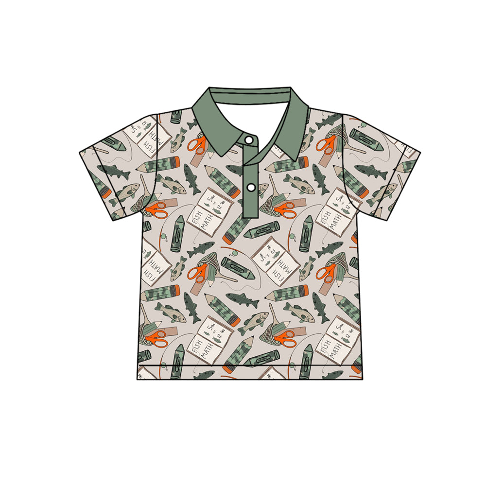 Pre-order no moq BT1706 pre-order baby boy clothes summer short sleeve top-26.1.15