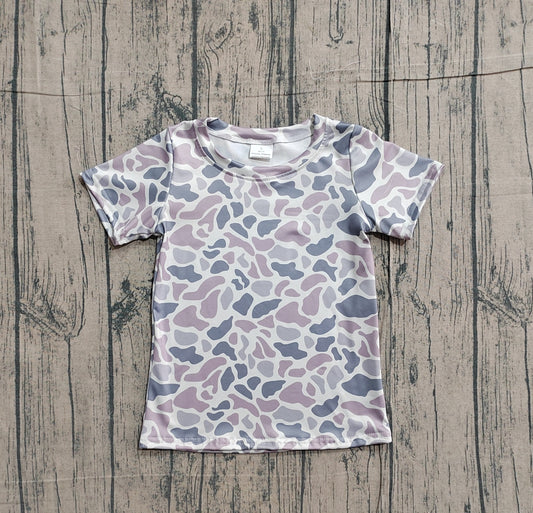 Pre-order no moq BT1712 pre-order baby boy clothes summer camouflage short sleeve top-26.1.22