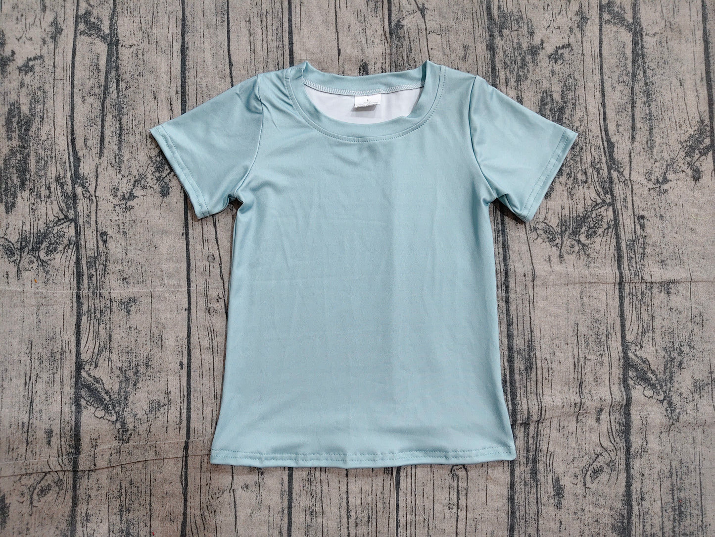 BT1762 Preorder Sample Baby Boys Green Short Sleeve Baseballs Team T-shirts Top