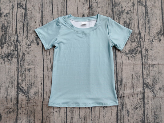 BT1762 Preorder Sample Baby Boys Green Short Sleeve Baseballs Team T-shirts Top
