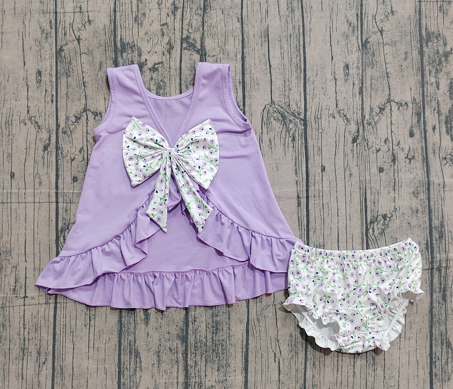Pre-order no moq GBO0502 toddler girl clothes summer floral sleeveless bummies set-26.1.19