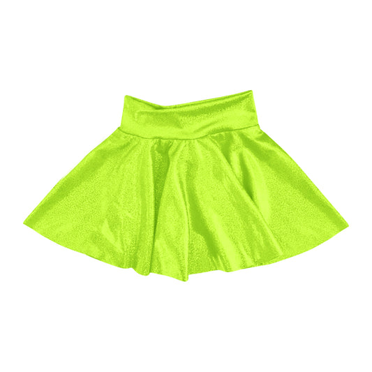 Pre-order no moq GLK0233 baby girls clothes green leather shorts skirt-26.1.10