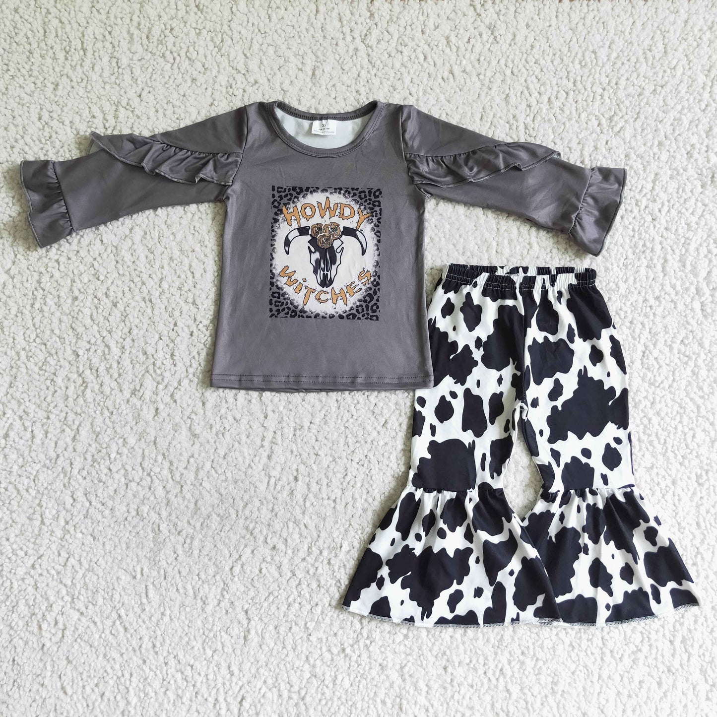 RTS NO MOQ（In Stock) baby girl clothes long sleeve pants sets-promotion