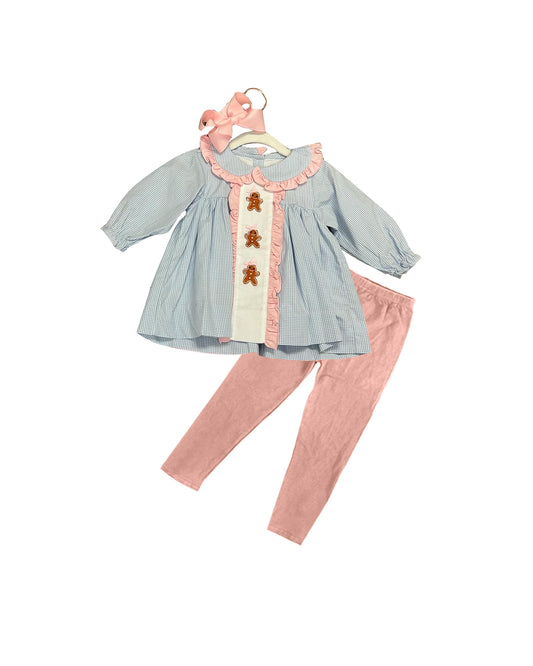 GLP1330  Long sleeve suit for girls （6-8weeks）