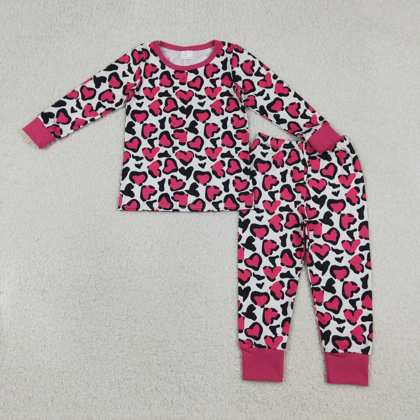 Sibling Baby girls clothes and adult clothes valentine kids set and adult set