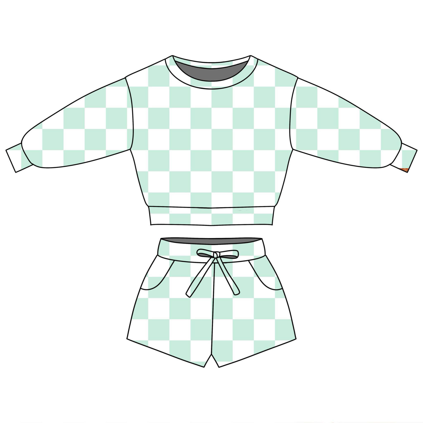 Pre-order no moq GLS0085 pre-order toddler girl clothes summer long sleeve shorts set-26.1.2
