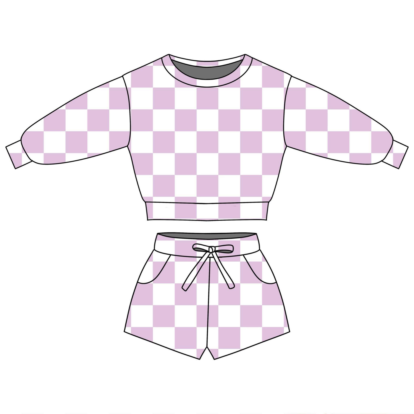 Pre-order no moq GLS0089 pre-order toddler girl clothes summer long sleeve shorts set-26.1.2