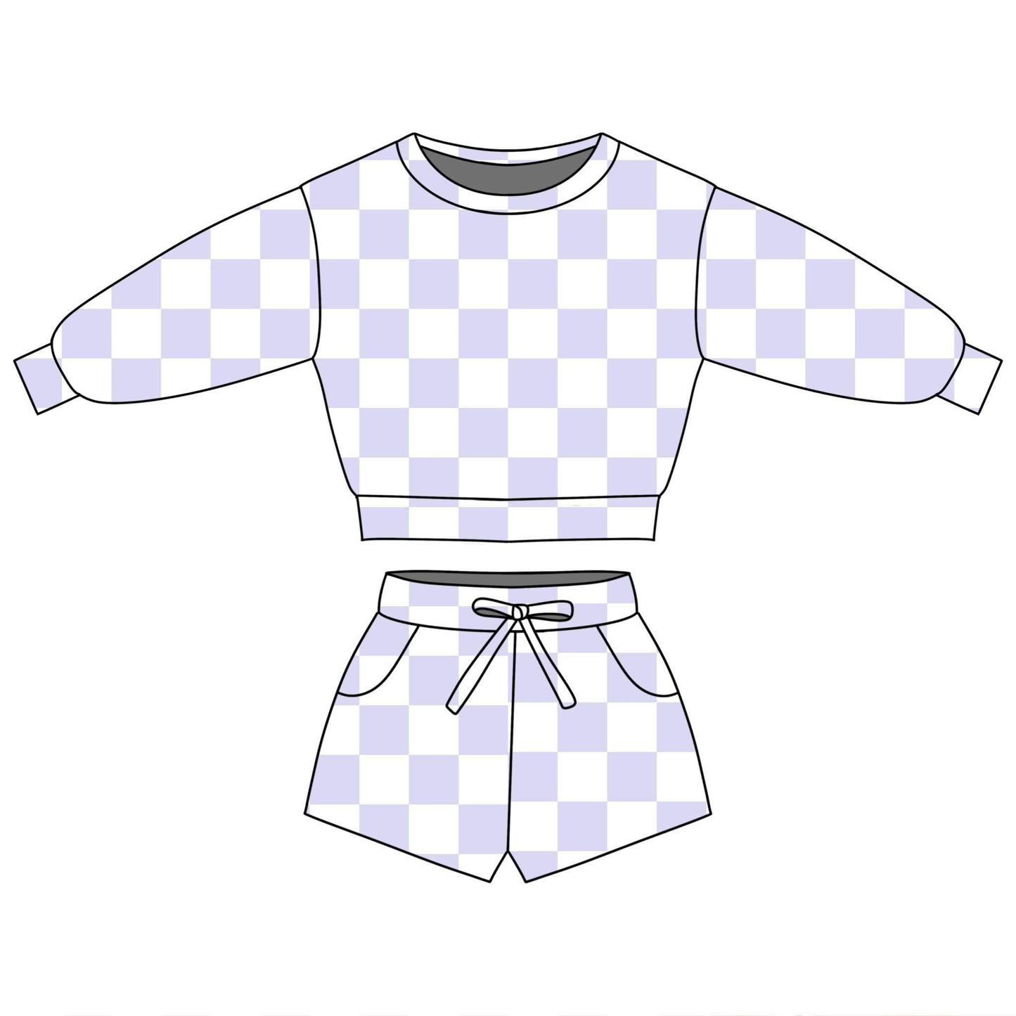 Pre-order no moq GLS0090 pre-order toddler girl clothes summer long sleeve shorts set-26.1.2