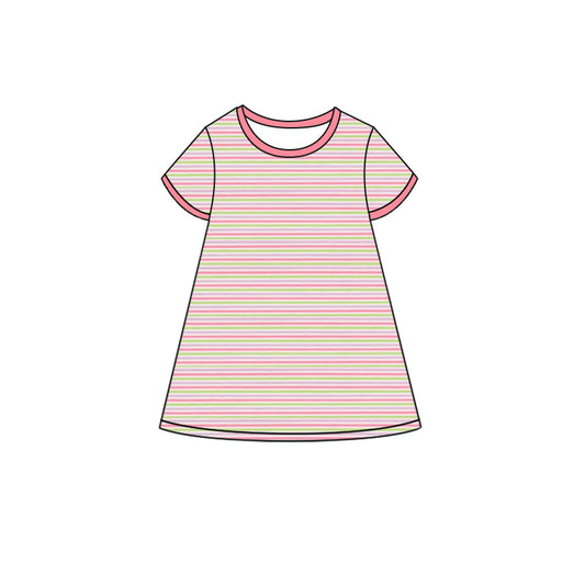 Pre-order no moq GSD3528 pre-order baby girl clothes short sleeve summer dress-25.12.31
