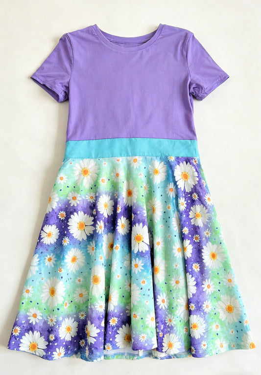 Pre-order no moq GSD3534 pre-order baby girl clothes floral short sleeve summer dress-26.1.1