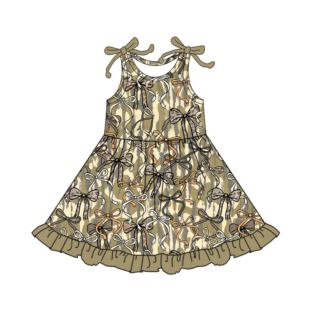 Pre-order no moq GSD3552 pre-order baby girl clothes camouflage bow suspender summer dress-26.1.2