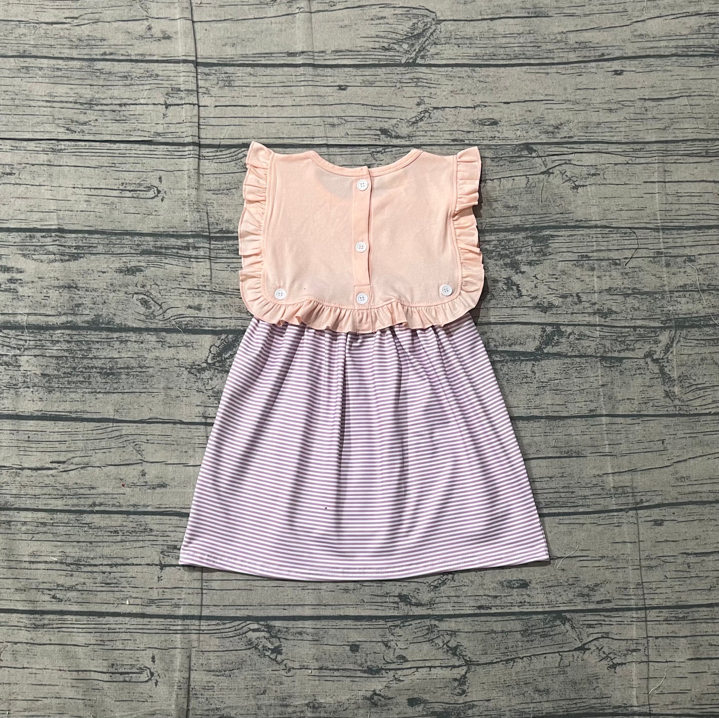 Pre-order no moq GSD3559 pre-order baby girl clothes sleeveless summer dress-26.1.13