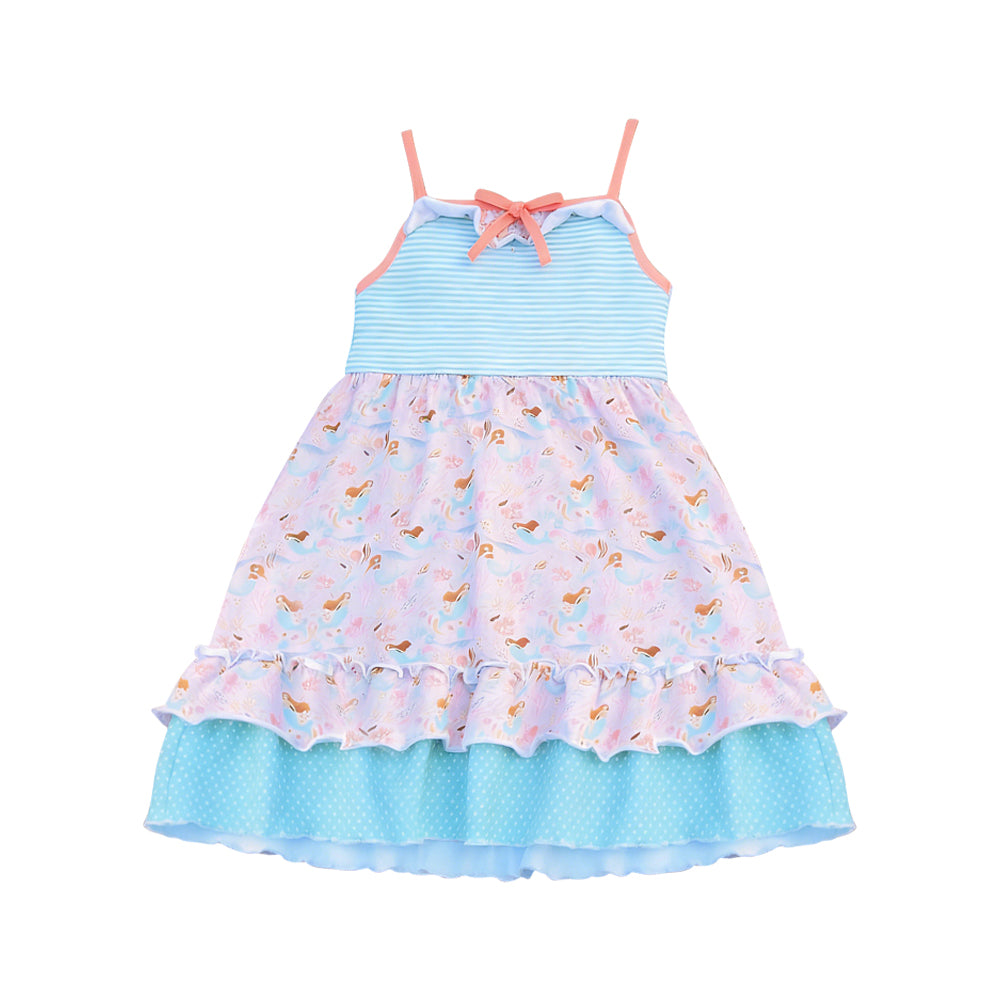 Pre-order no moq GSD3579 pre-order baby girl clothes suspender summer dress-26.1.8