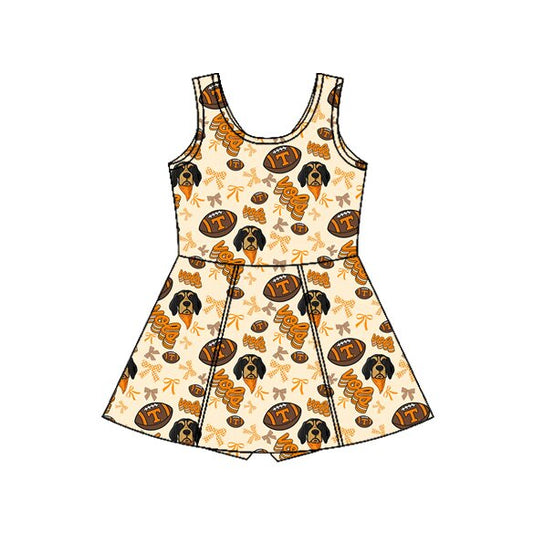 Pre-order no moq GSD3583 pre-order baby girl clothes summer yoga team sleeveless dress-26.1.8