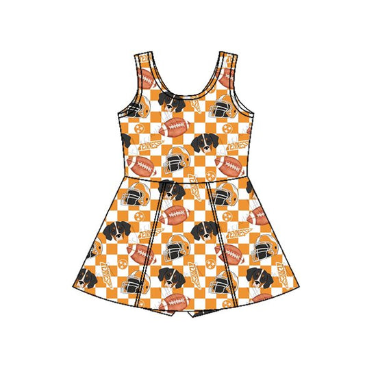 Pre-order no moq GSD3585 pre-order baby girl clothes summer yoga team sleeveless dress-26.1.8