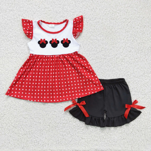 GSSO0130 Baby Girls summer shorts sets