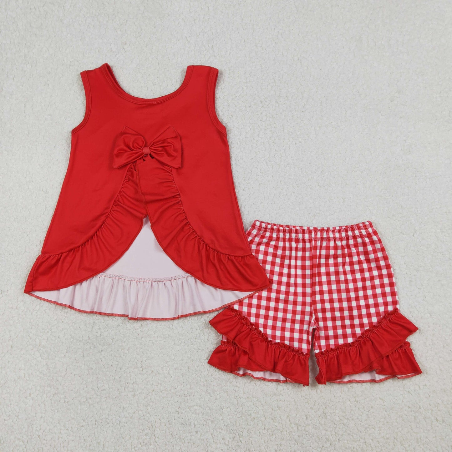 Sibling Baby Girls clothes short sleeve shorts Clothes Sets